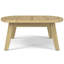 Table basse d'extérieur en acacia massif 45 po Parkside