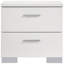 Table de chevet 2 tiroirs Dulcey