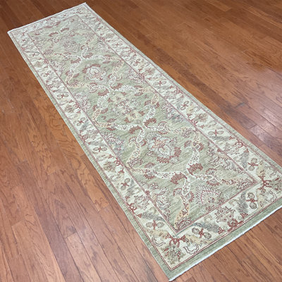  Handmade Oushak Wool Runner