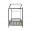 Lit sur pied avec baldaquin Montessori