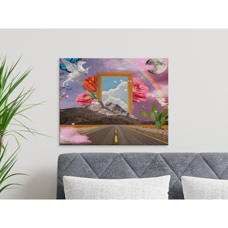 Osteen Wrapped Canvas Print Set, 60x20