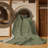 Machine Washable Solid Brown Area Rug-1269780065