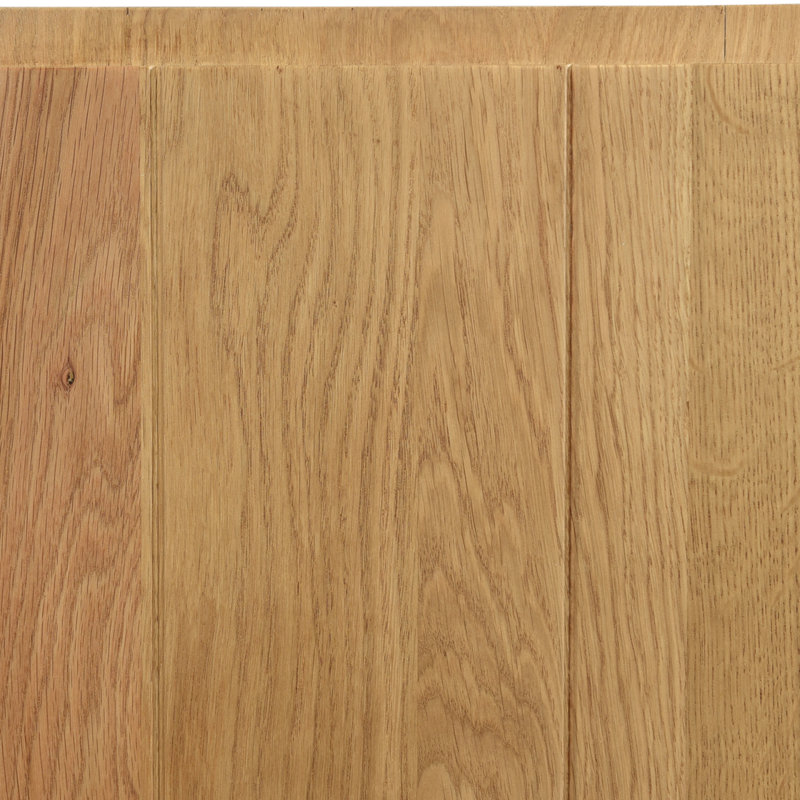 Plank Solid Wood Bed, Queen