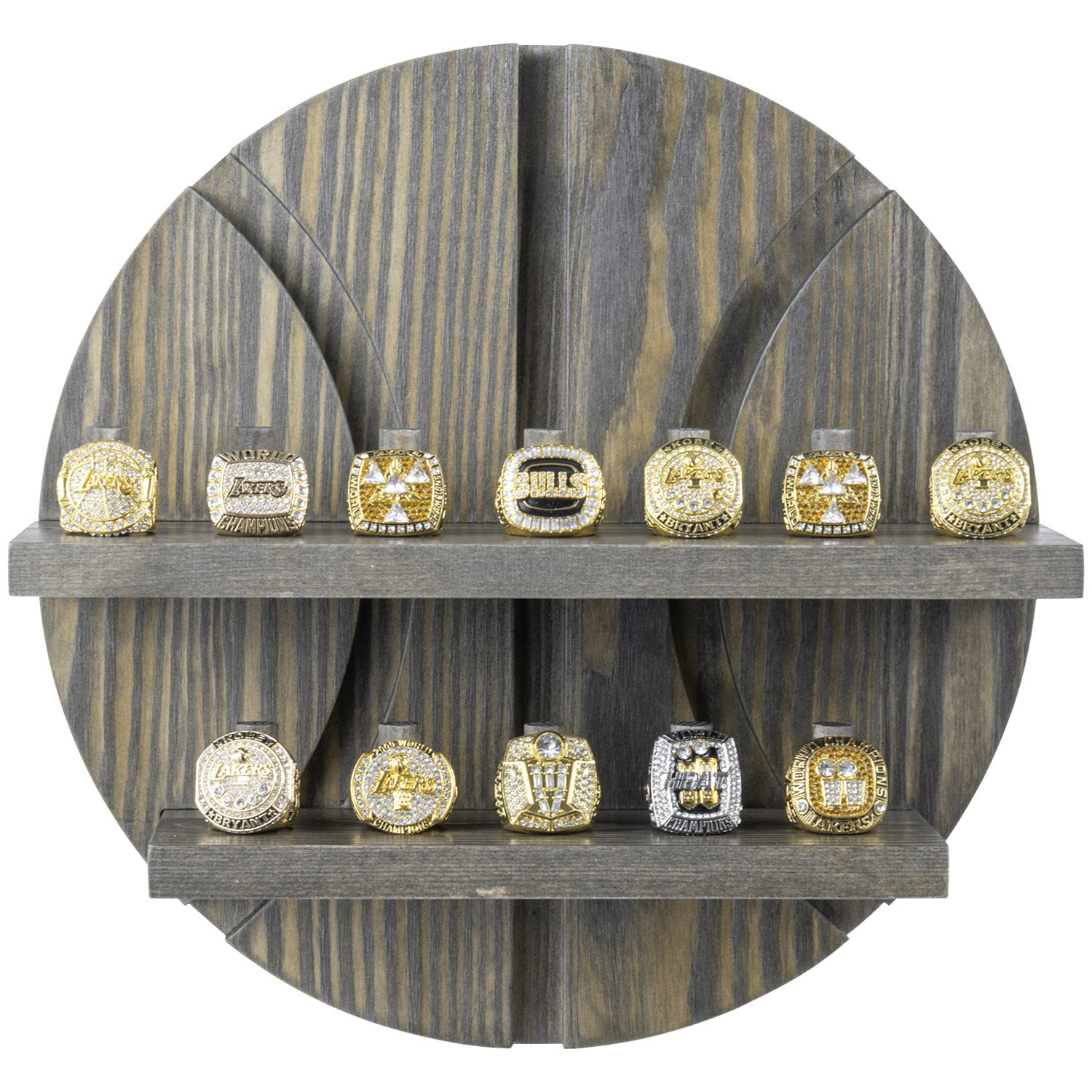 MyGift Wall Mounted Sports Ring Display Holder Wayfair