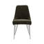 Chaise d'appoint rembourrée (ensemble de 2)