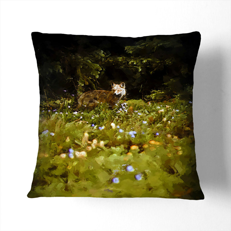 Square Throw Cushion, 40cm H x 40cm W x 15cm D
