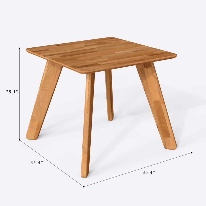 Table de salle à manger Dakota, H 29,13 po x L 35,4 po x l 35,4 po