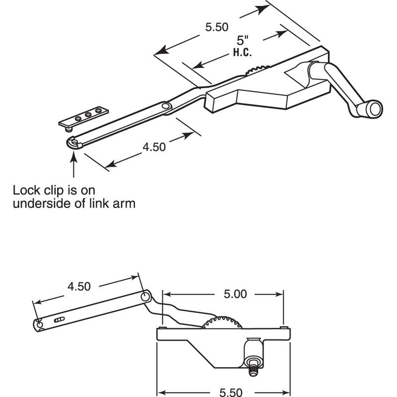Prime-Line Keyless Sliding Window Lock Hardware
