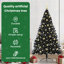 6.89' H Lighted Artificial Christmas Tree-1840752025-1840762973-1840765282