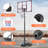Portable Full-Size Basketball Hoop-123499067