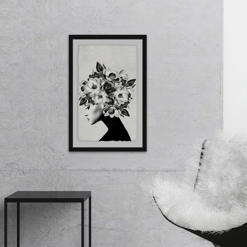 Mysterious by Julia Posokhova - Print, 30cm H x 20cm W x 3.81cm D, Picture Frame with Deckle Edges