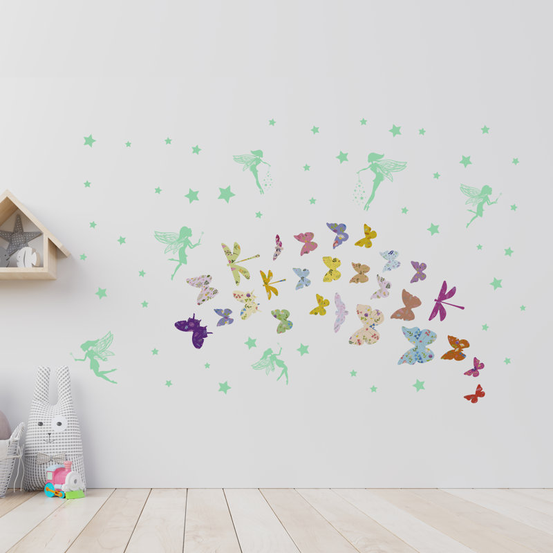 Butterfly Glow in Dark Kids Wall Sticker