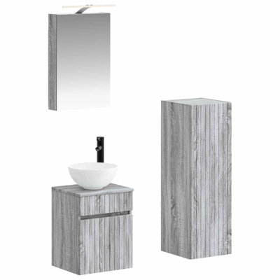 Vanity & Mirror Set