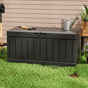Waterproof garden storage boxes to protect outdoor gear