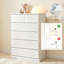 6-Drawer Tall Dresser with Concealed Handles-130672051