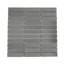 Dark Grey Basalt 1"X4" Stacked Mosaic
