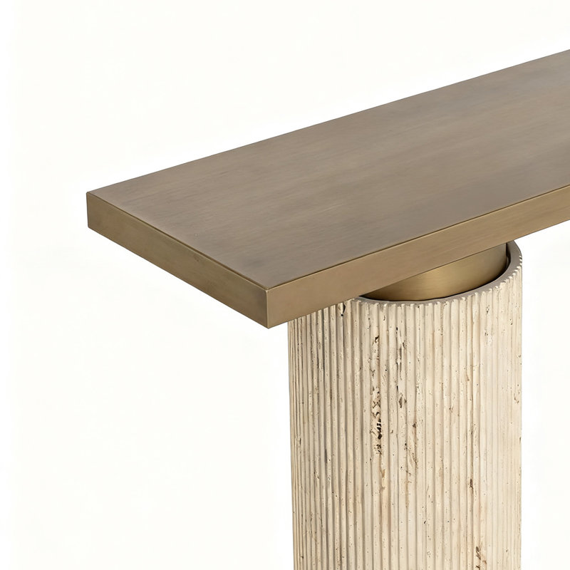 Console Modern Minimalist Luxury, H 31,5 po x l 47,24 po x P 15,75 po