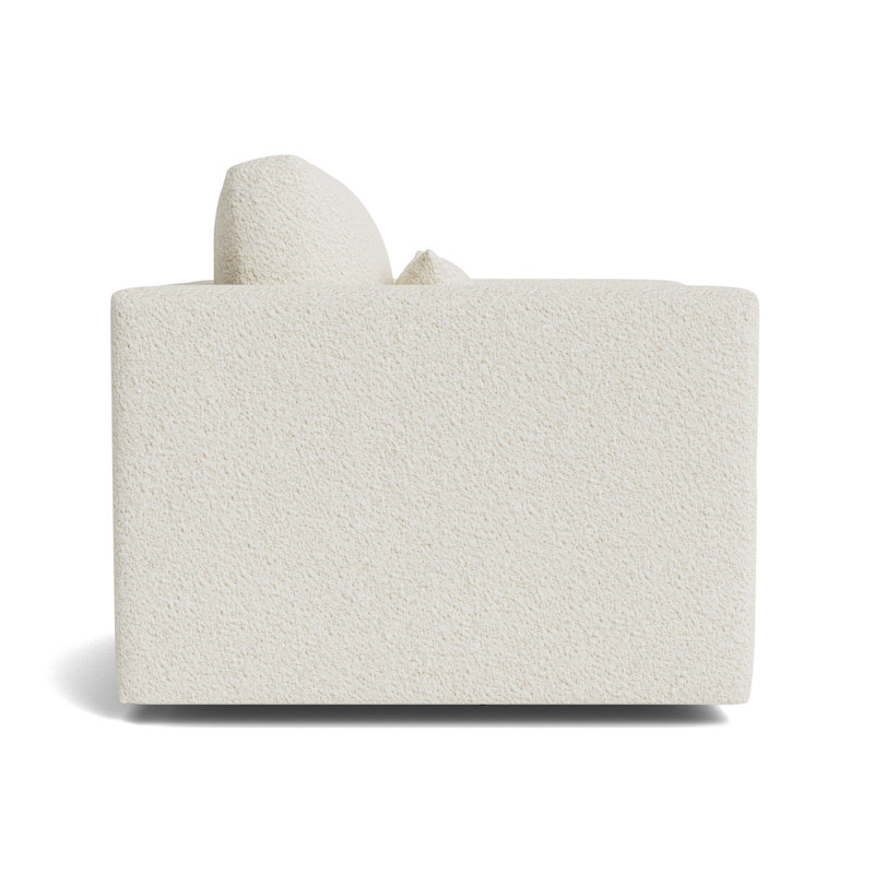 Haywood Full Swivel Chair, Berber - Cream