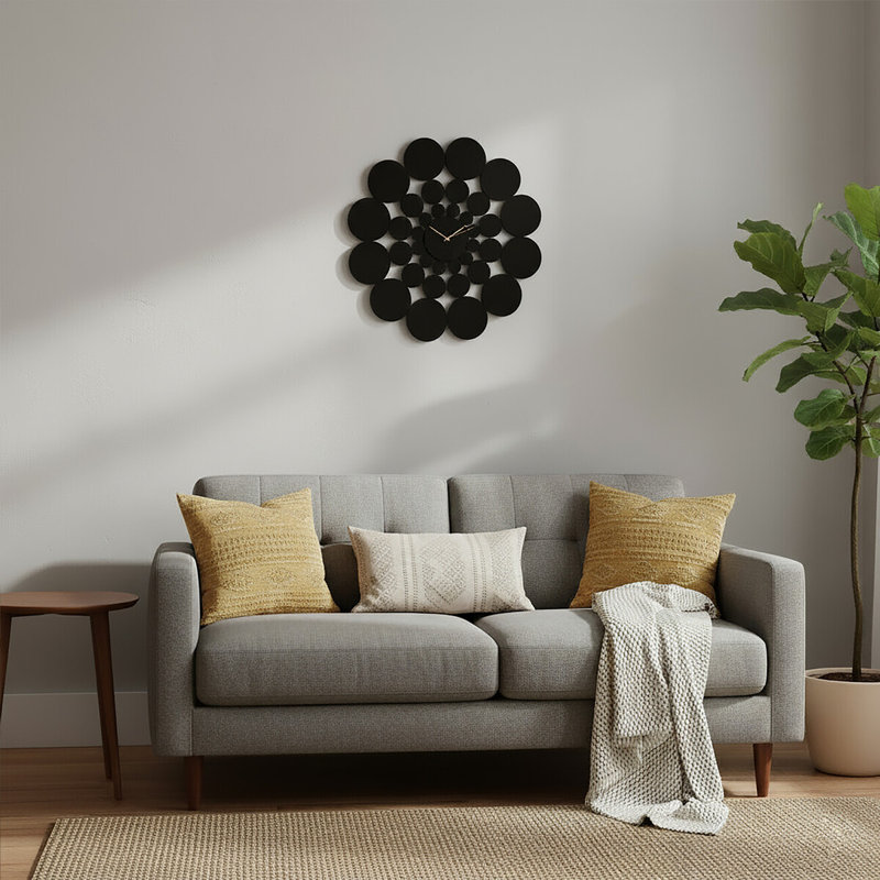 Metal Wall Clock