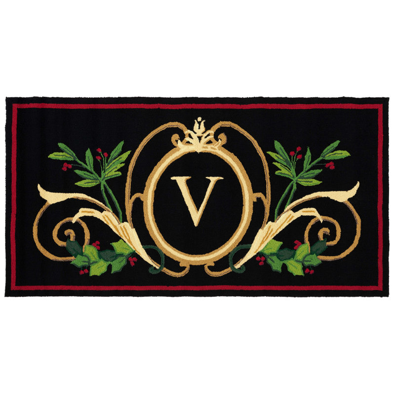 Bilbania Personalizable Outdoor Doormat, 36" W x 72" L, V