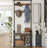 Hall Tree 28.3'' Wide with Bench and Shoe Storage-2031551698