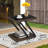 Z-Shaped Weather Resistant Wicker Patio Side Table