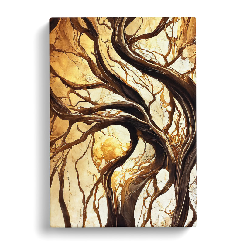 Autumn Tree No.3 - Wrapped Canvas, 60cm H x 40cm W