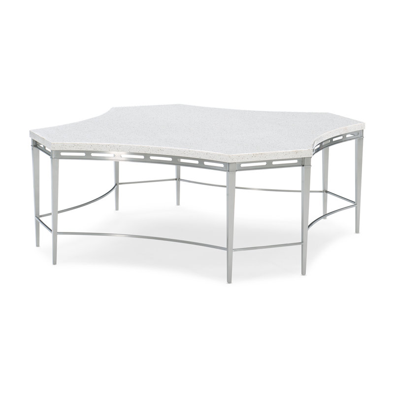 Caracole Classic Stone Top Coffee Table