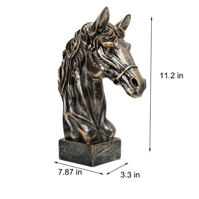 Horse Decorative Sculpture Accent Figurine