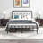 Hidalgo Metal Platform Bed-118303750-118303756