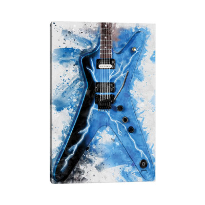 " Dimebag Darrell's Electric Guitar II " by Pop Cult Posters