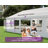 20Ft X 40Ft Canopy with Rolled Sidewalls,White-124639096-103532496