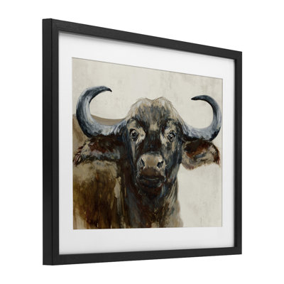 Highland Spirit Portrait, reproduction encadrée sous verre, conception de Jacob Q