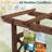 Sabeera Wood Planter Box with Trellis-718423083