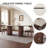 59.06"Rectangular Sintered Stone Tabletop Dining Table-1459755242