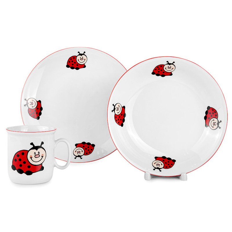Service de table en porcelaine fine Bohia Detska Souprava