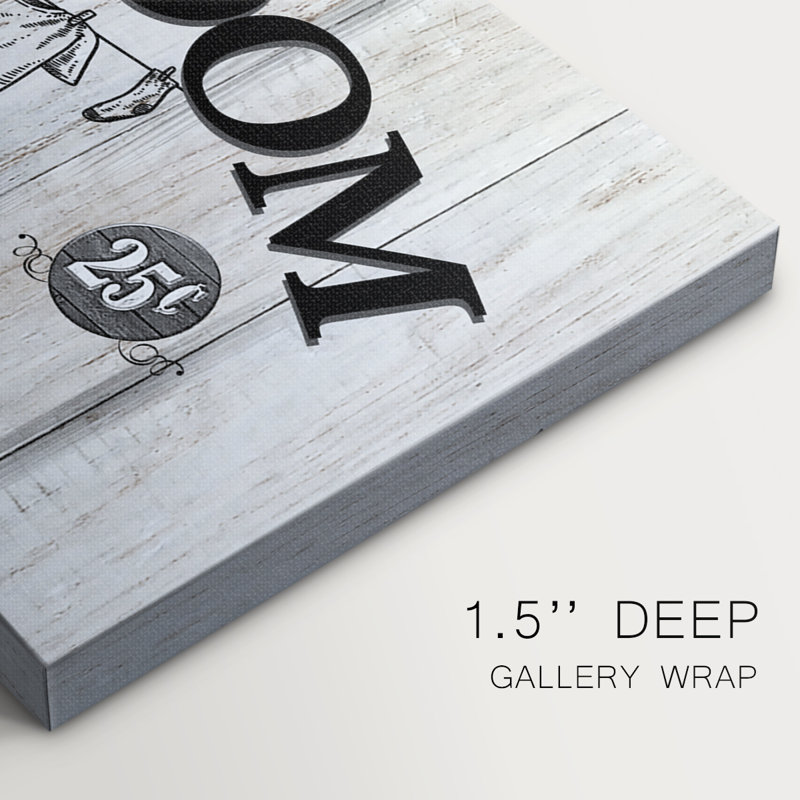 Laundry Room Sign- Gallery Wrapped Canvas -Ready to Hang, 16" H x 40" W