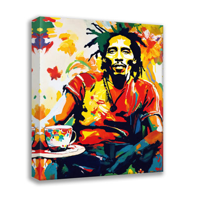 Giclée sur toile tendue Bobmarley