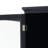 63" Tall Bathroom Storage Cabinet With Glass Doors, Free-Standing, Two Drawers, And Adjustable Shelves