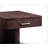 Walnut Finish End Table