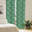 Palm Leaf Semi-Sheer Rod Pocket Curtain Panels-45208036-45212765