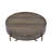 Drum Coffee Table With 1 Drawer