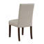 Ensemble de 2 chaises de salle à manger Taupe Brown-984928563