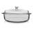 Baker's Basics Libbey Glass Casserole Dish with Cover, 3-quart