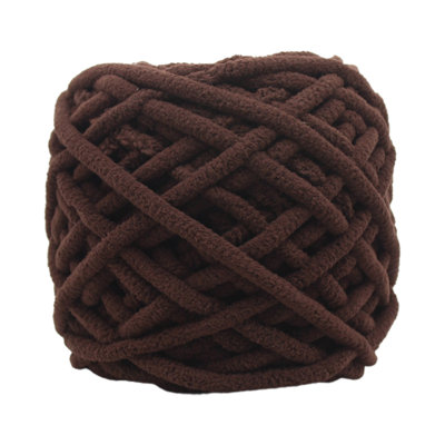 Kiting Crochet Hand-woven Thick Ice Bar Yarn Handcrafted DIY Crochet Sweater Doll Yarn Segment Dyed Scarf Yarn