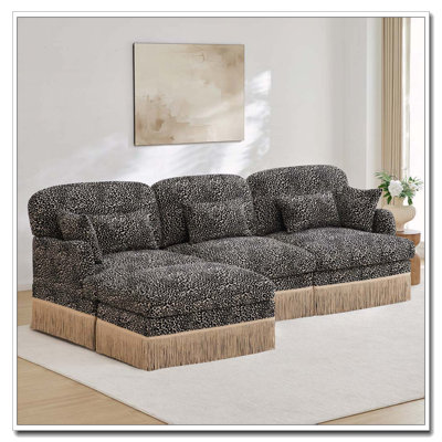 Canapé Comfy Chenille Leopard