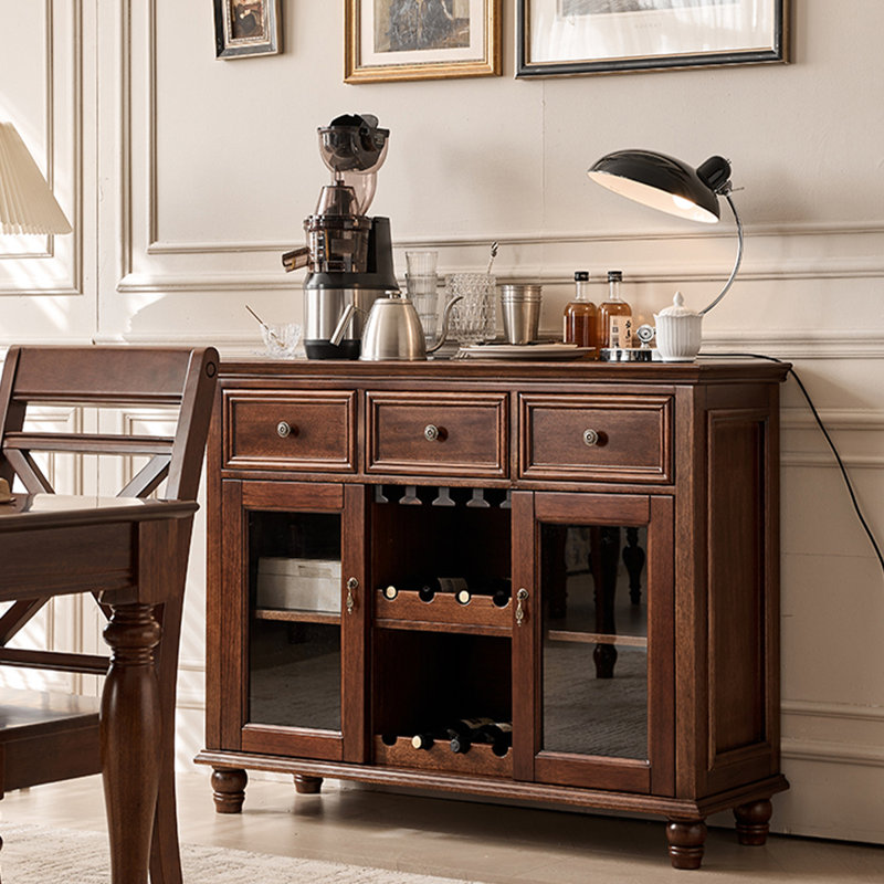 Walnut Solid Wood Sideboard