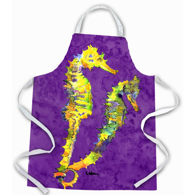 No Pattern Bib Apron