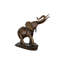 Bronze Elephant Table Top Sculpture