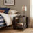 2-Tier End Table with Open Storage Shelf